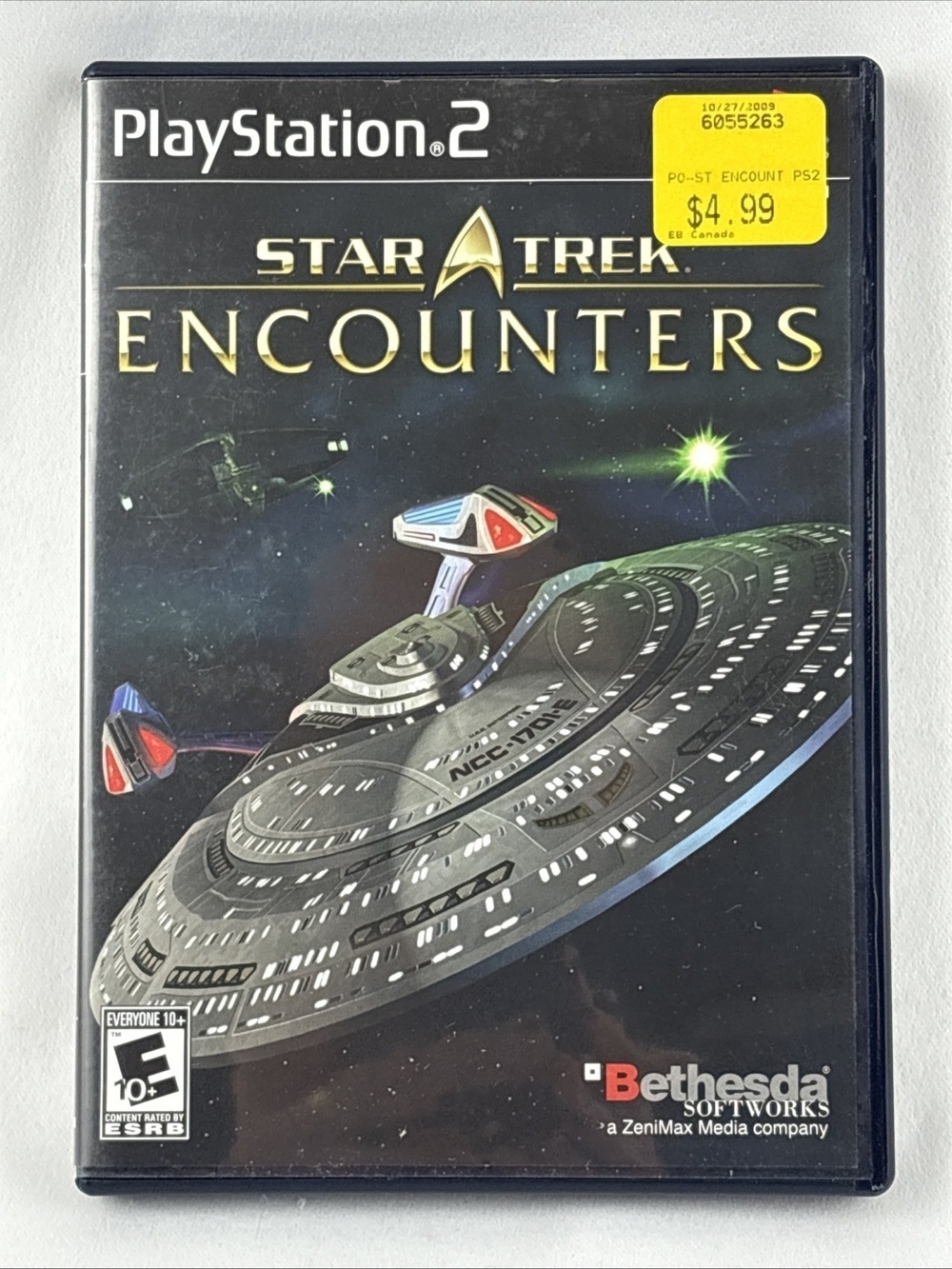 Star Trek Encounters Sony PlayStation 2 PS2 2006 CIB Tested